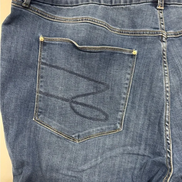 Seven7 Women’s Tummyless Skinny Jeans Plus Size 24W - Picture 6 of 8